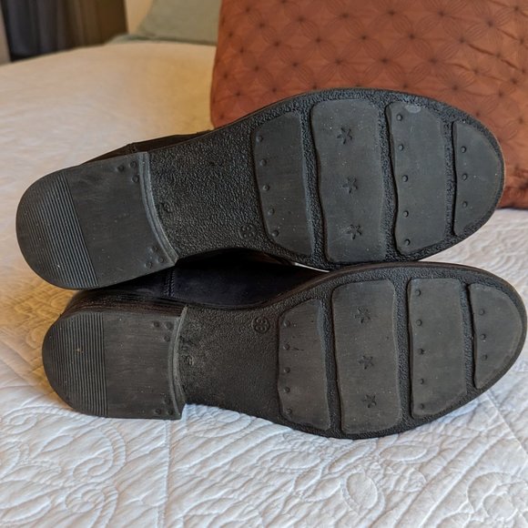 Moto Boots - Distressed look- from Italy  Size 38 - Picture 7 of 8